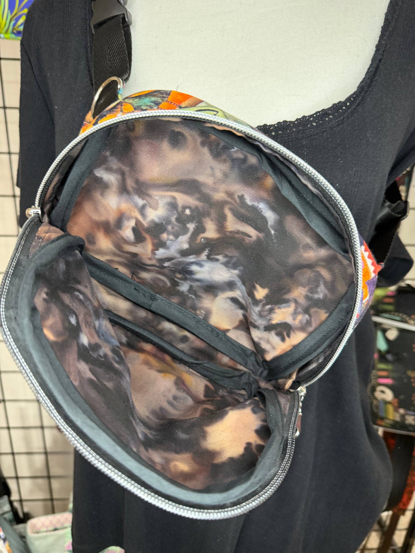 Happy Halloween Small Louie Sling to Waist Bag