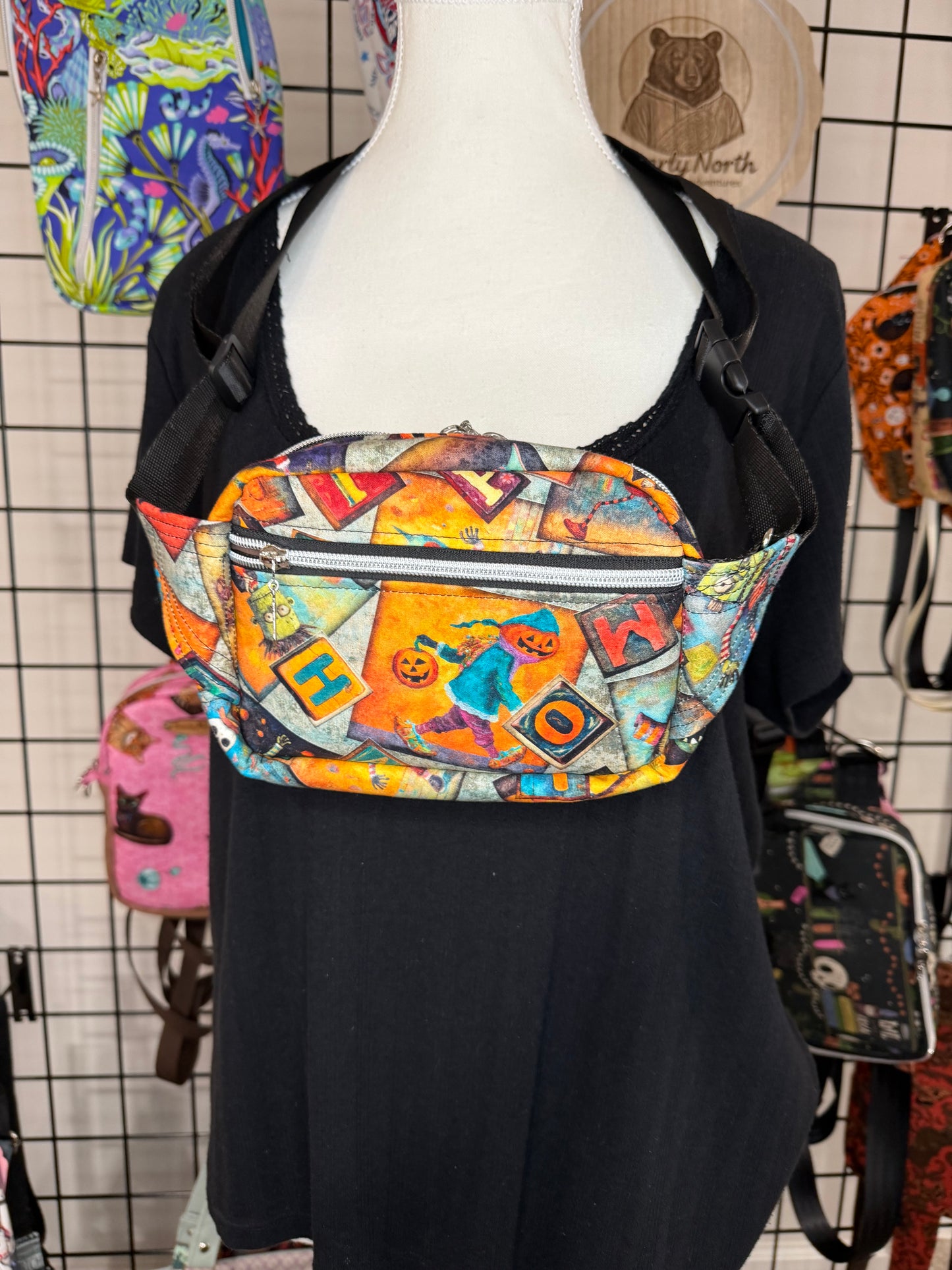 Happy Halloween Small Louie Sling to Waist Bag