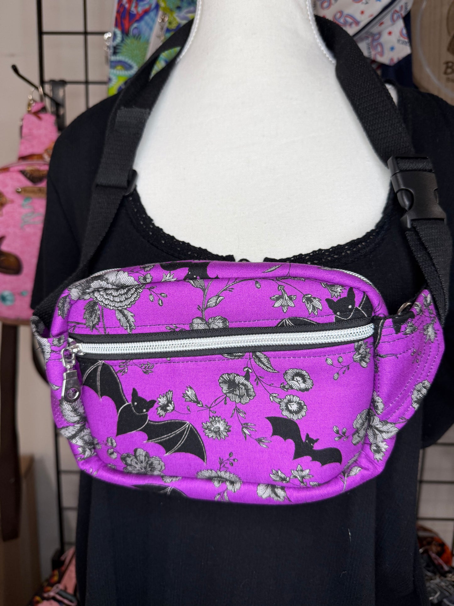 Gone Batty Small Louie Sling to Waist Bag