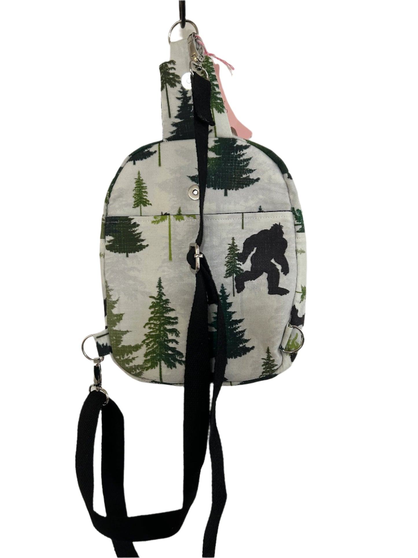 4 in 1 Peace Out Bigfoot Convertible Pebble Bag