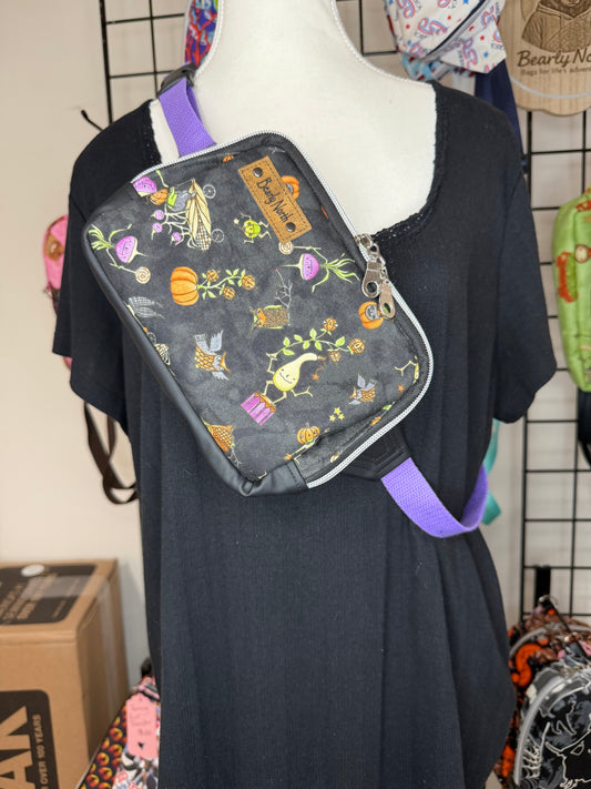 Ghoul Friends Small Louie Sling to Waist Bag with vinyl gussets