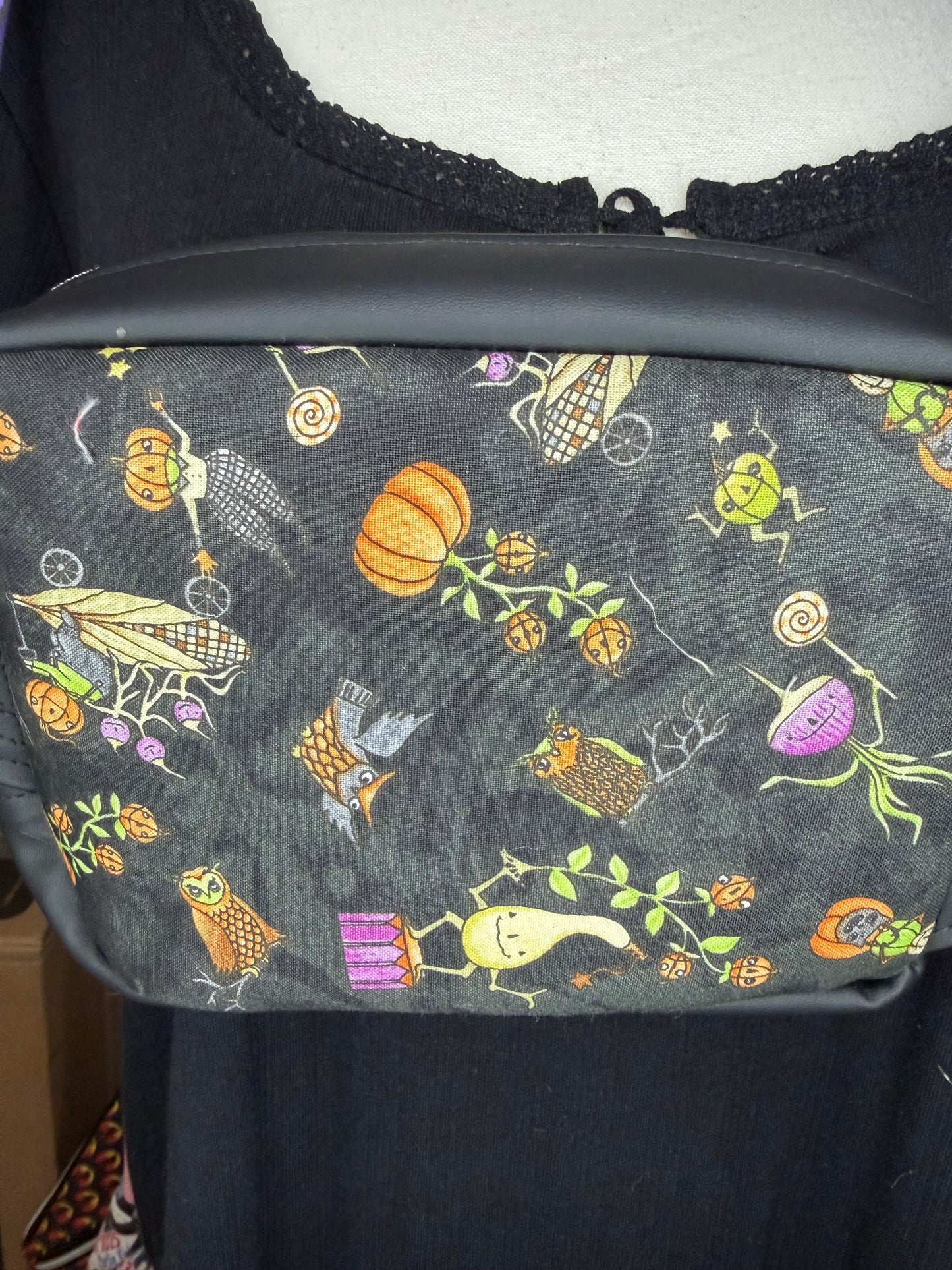 Ghoul Friends Small Louie Sling to Waist Bag with vinyl gussets