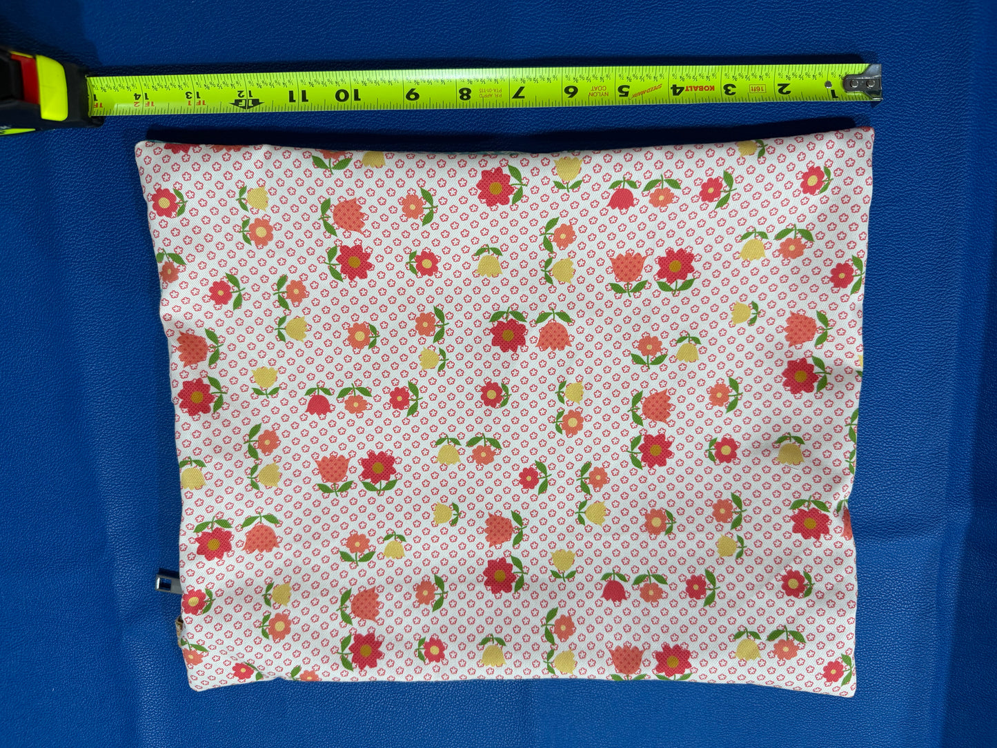 Large Lori Holt Unlined 3 Row Floral Project Bag