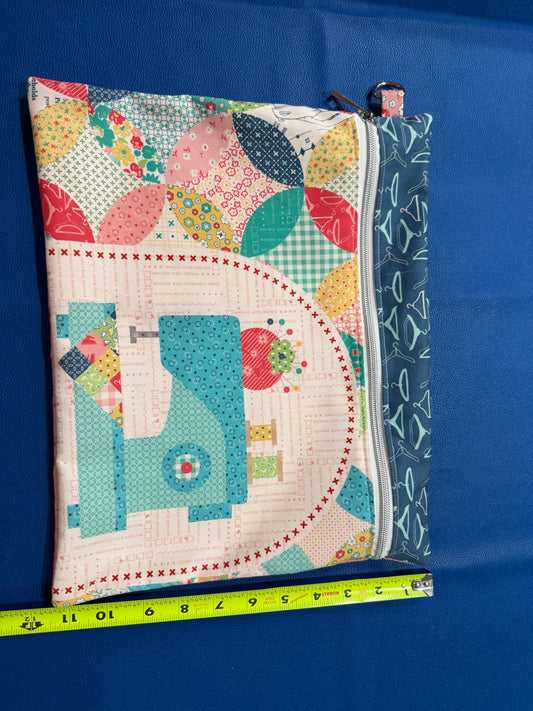 Large Lori Holt Sewing Machine Project Bag Slight Fabric Defect