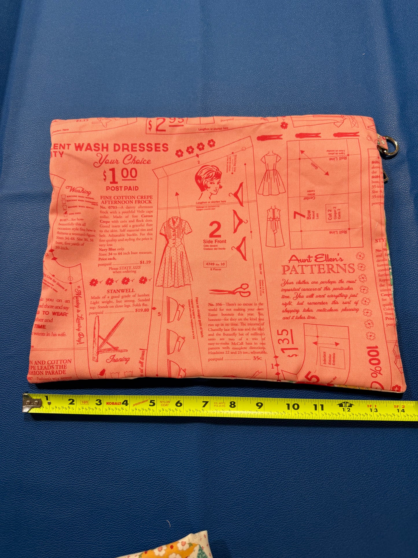 Large Lori Holt Sewing Machine Project Bag Slight Fabric Defect