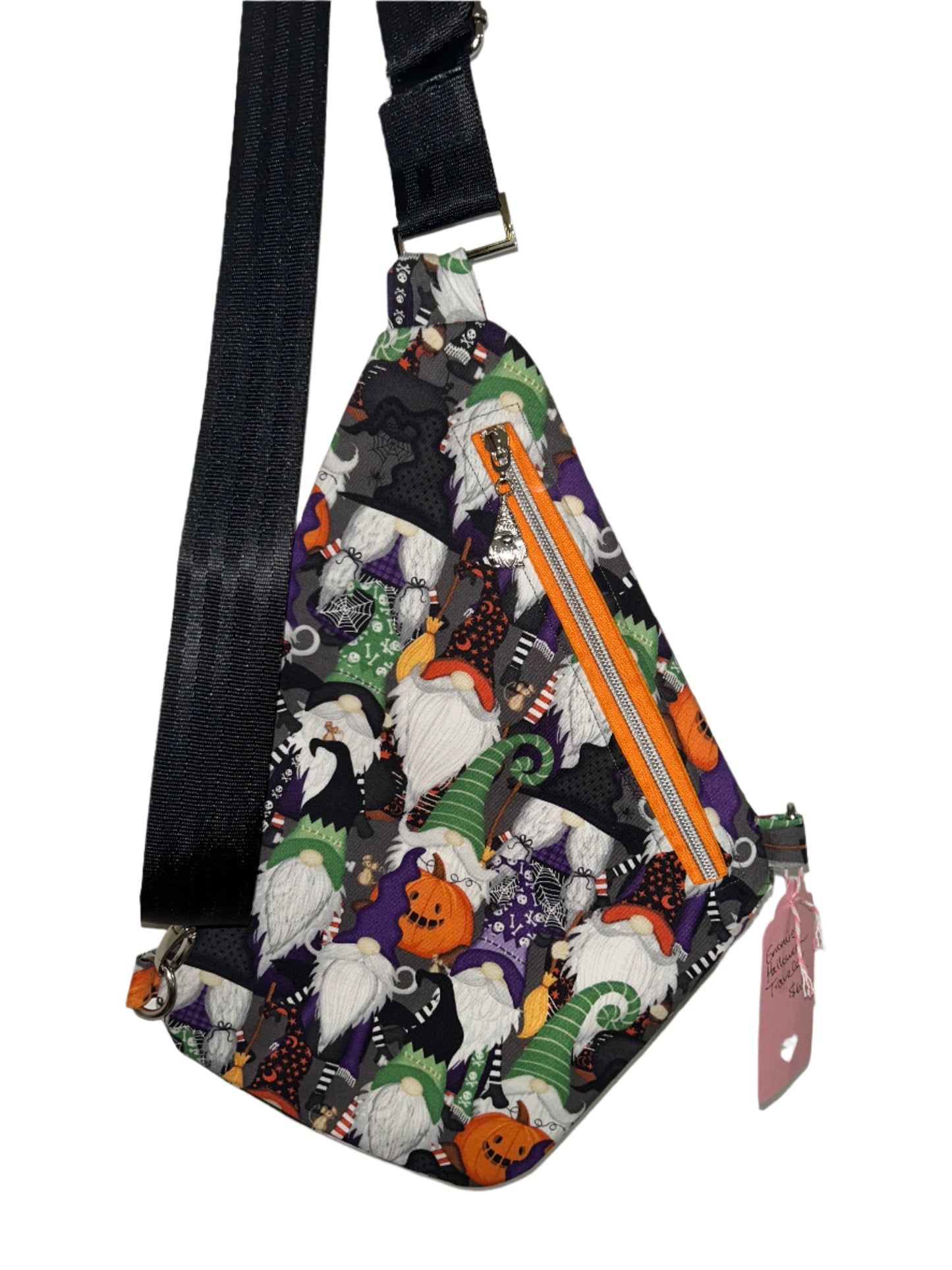 Halloween Gnome Convertible Traveler Bag