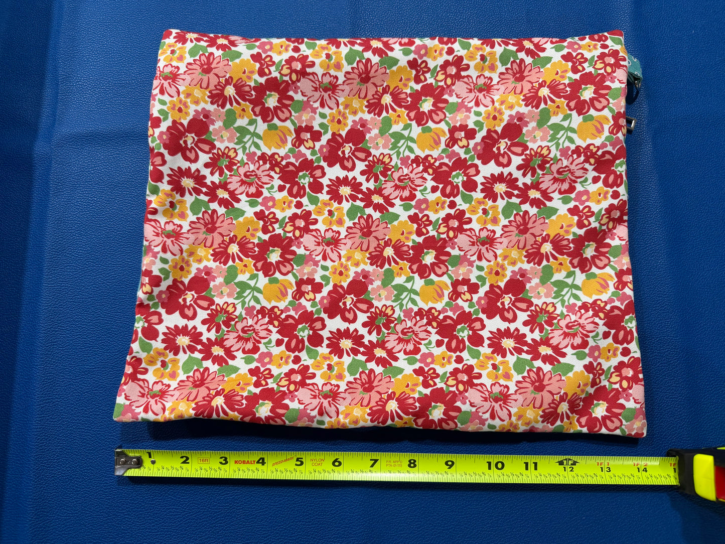 Large Lori Holt Unlined Strawberry Floral Project Bag