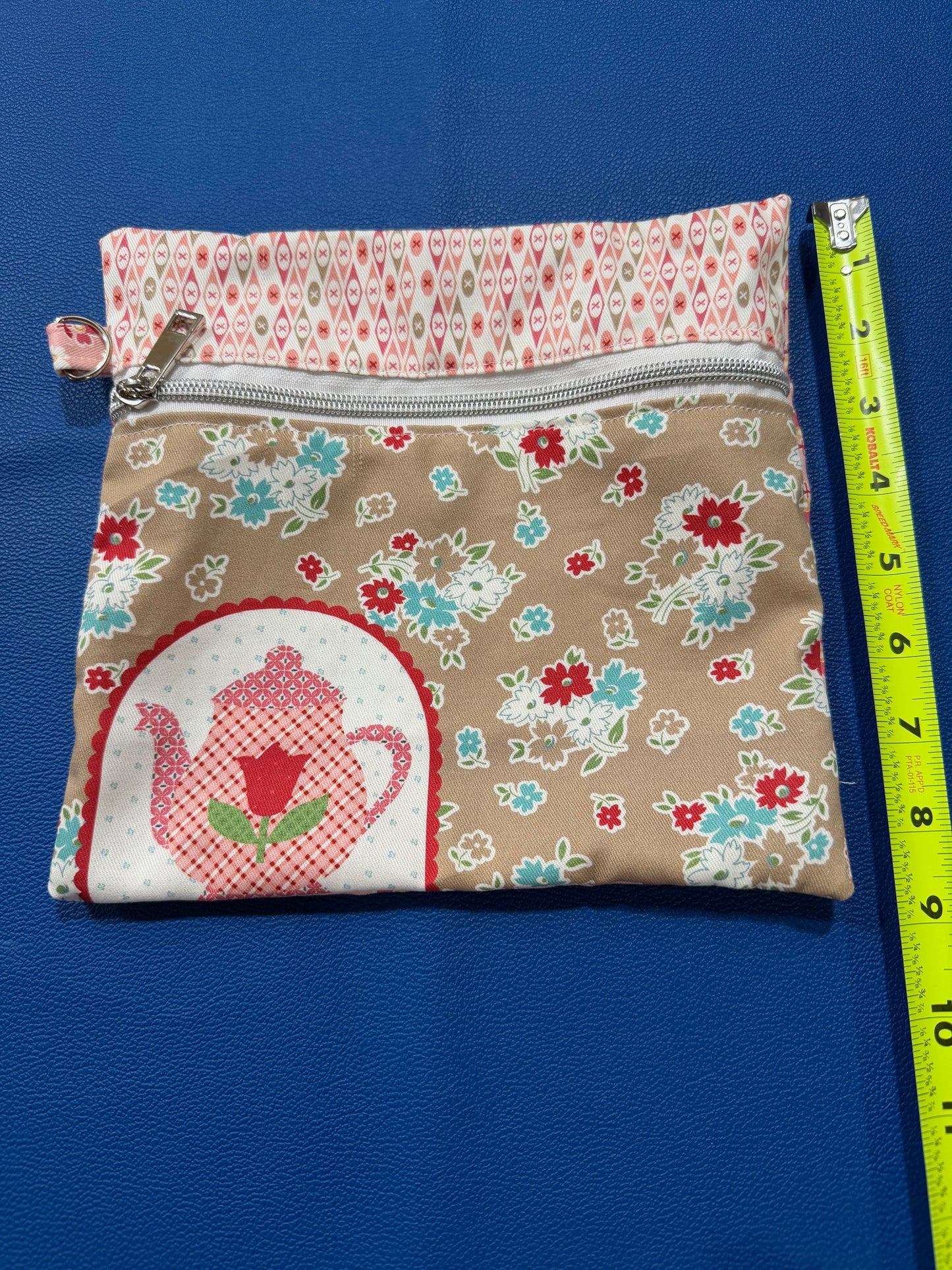 Lori Holt Unlined Teapot Project Bag Slight Fabric Defect