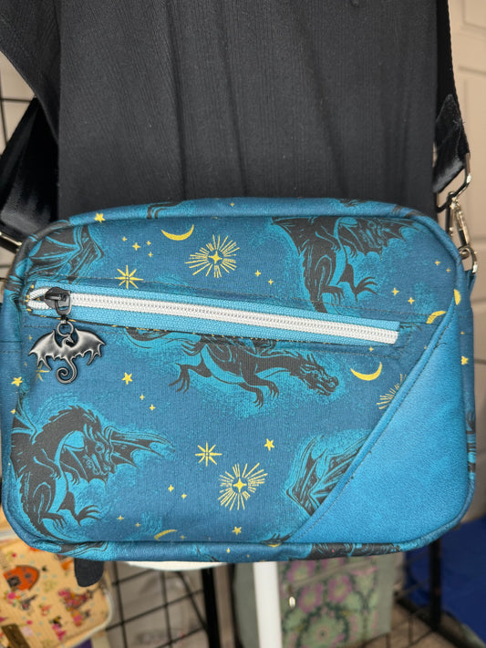Ruby Star Society Fire Glow Trio Bag with vinyl accents