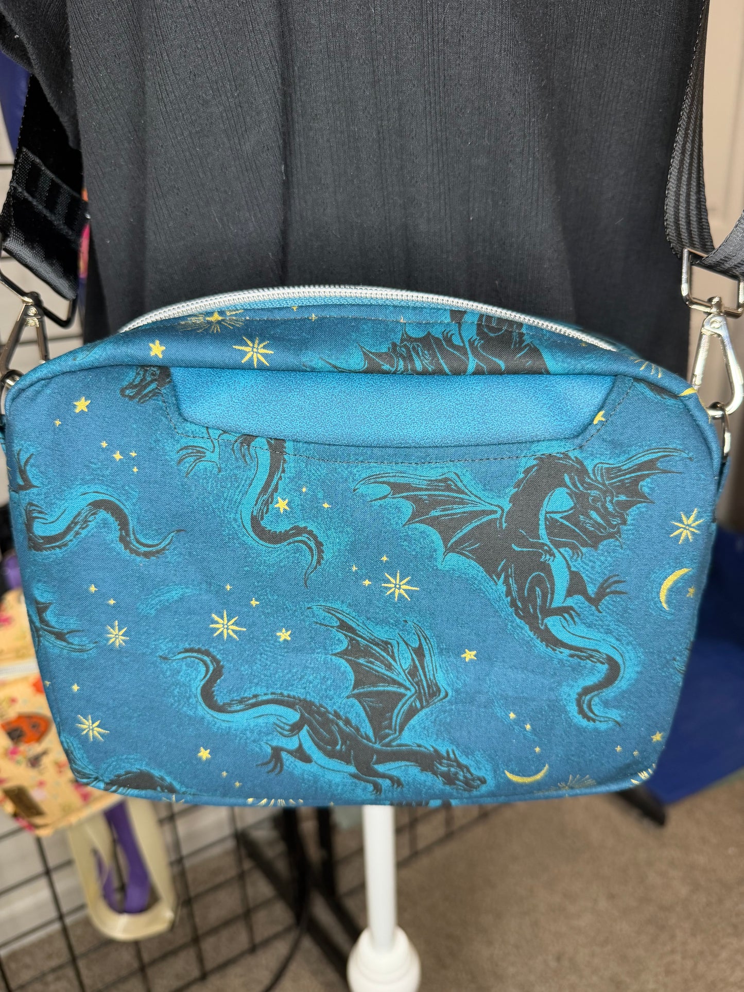 Ruby Star Society Fire Glow Trio Bag with vinyl accents