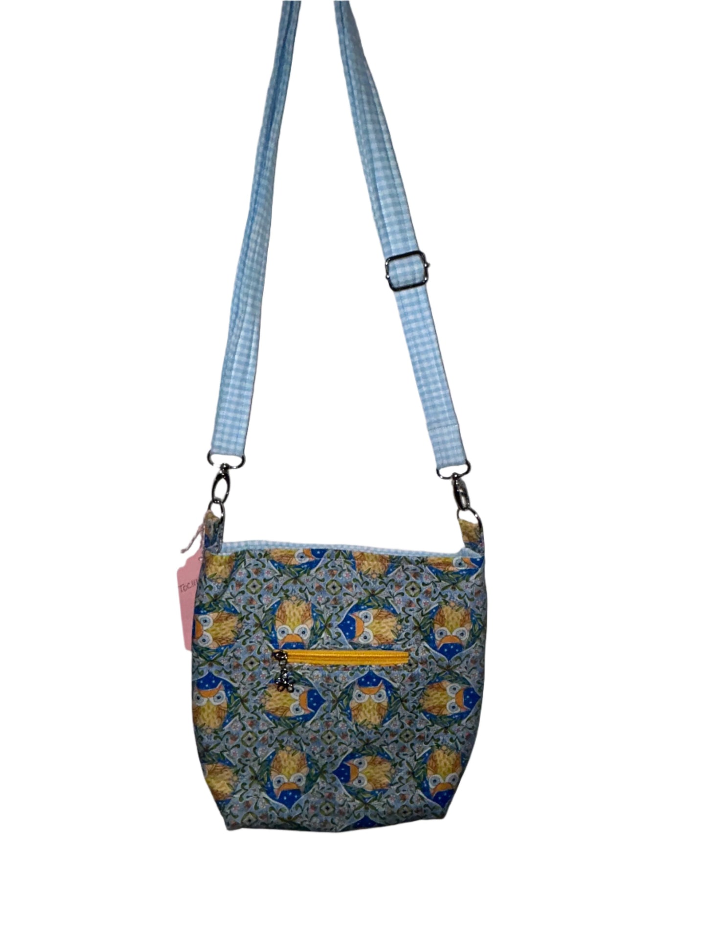 Tossed Owl Crossbody Bag