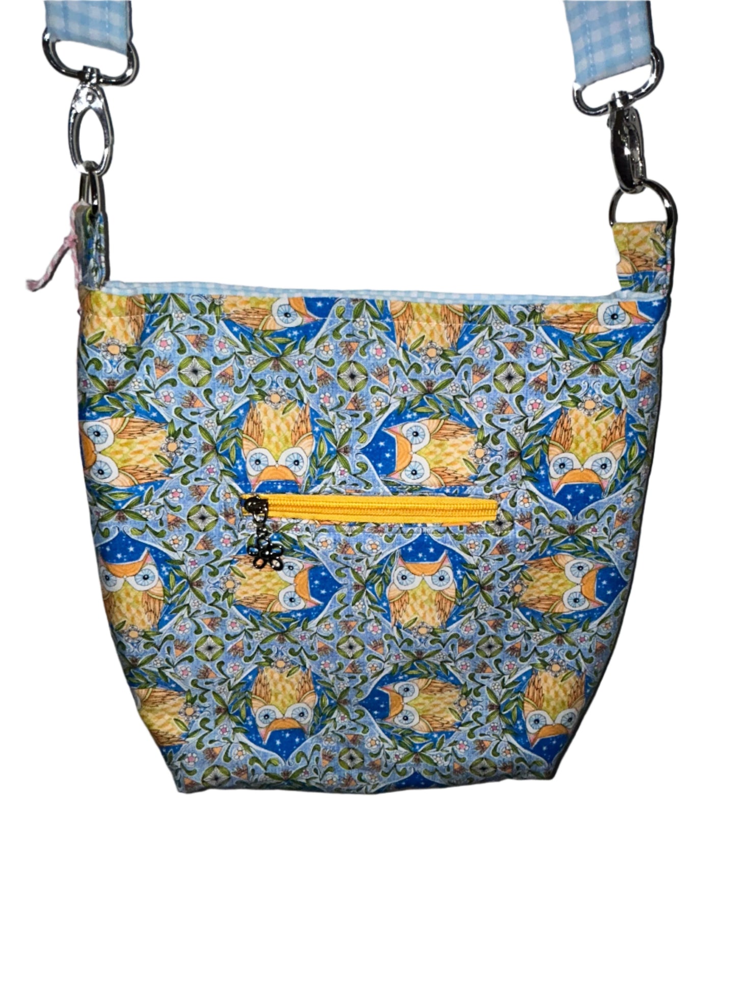 Tossed Owl Crossbody Bag