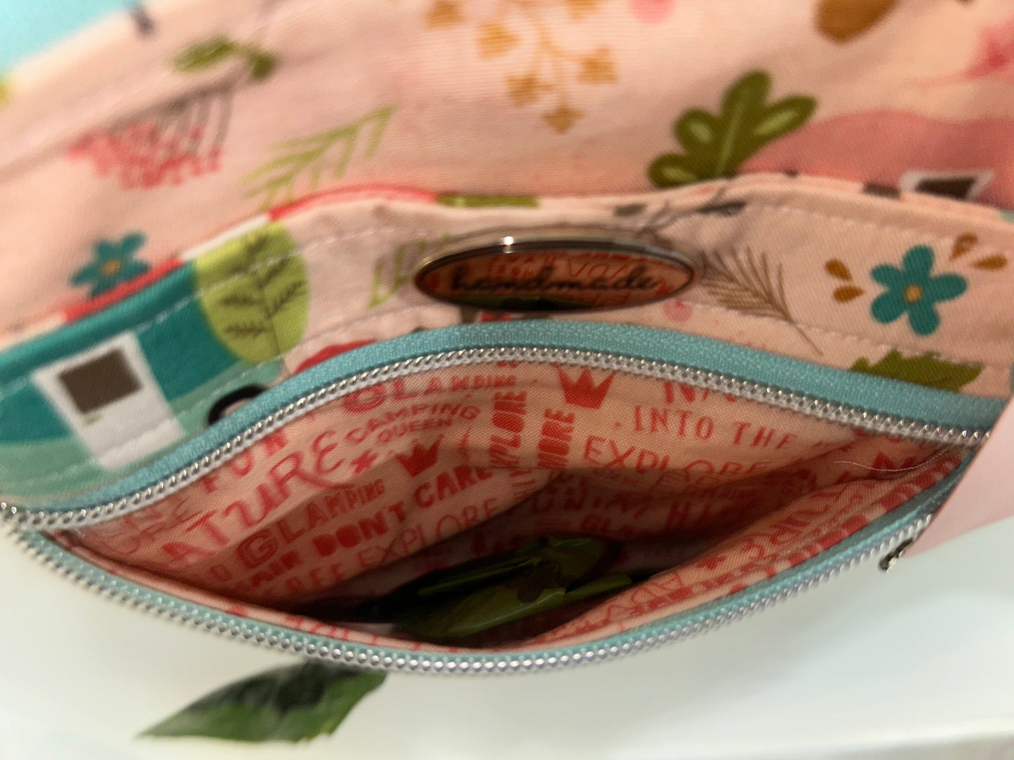 Floral Camping Dog Walking Bag