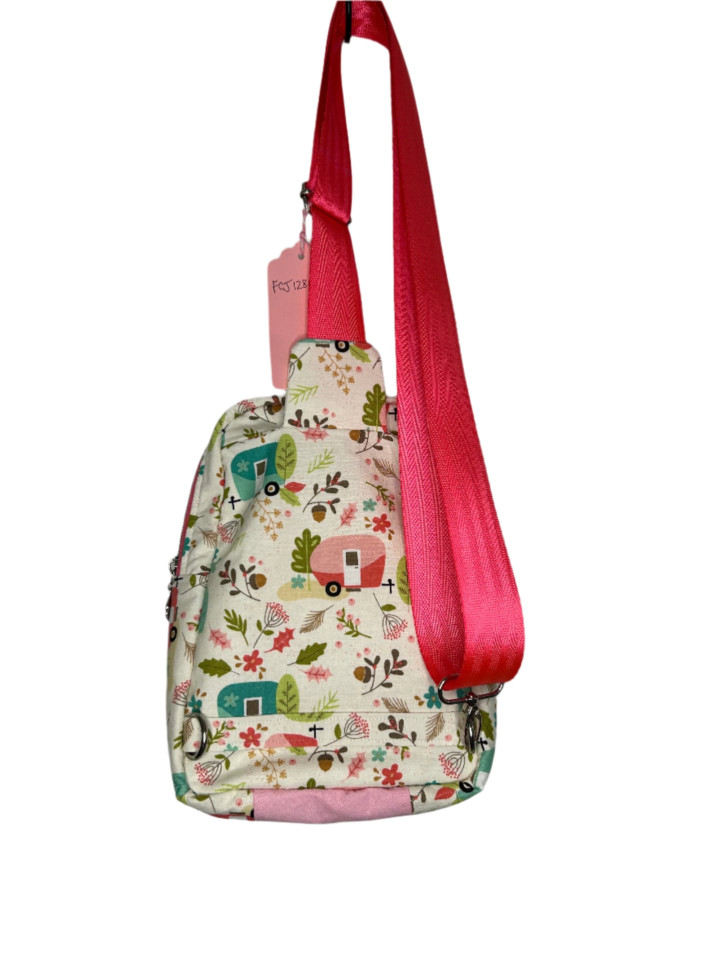 Floral Camping Joey Sling Bag