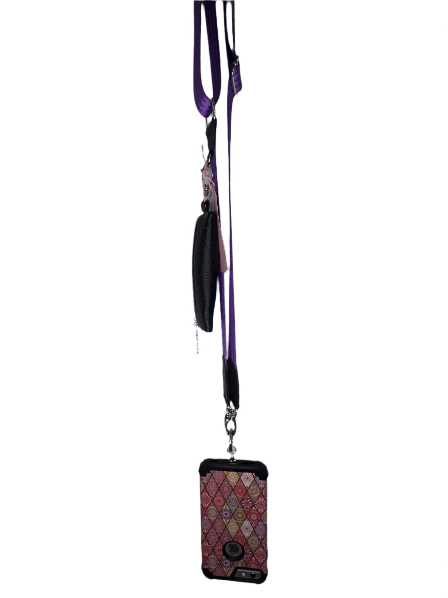 Cellphone Sling with Removable Zipper Pouch