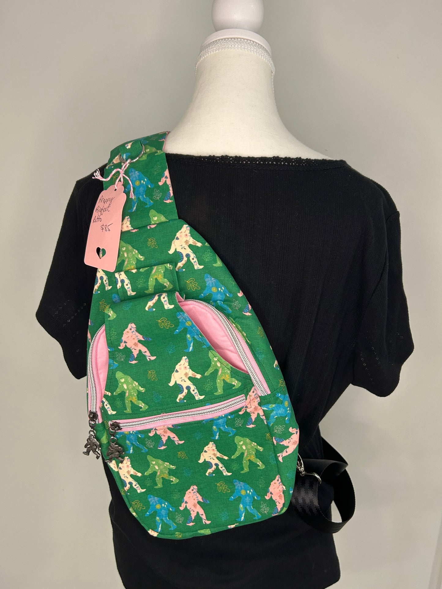 Preppy Bigfoot Retro Sling Bag