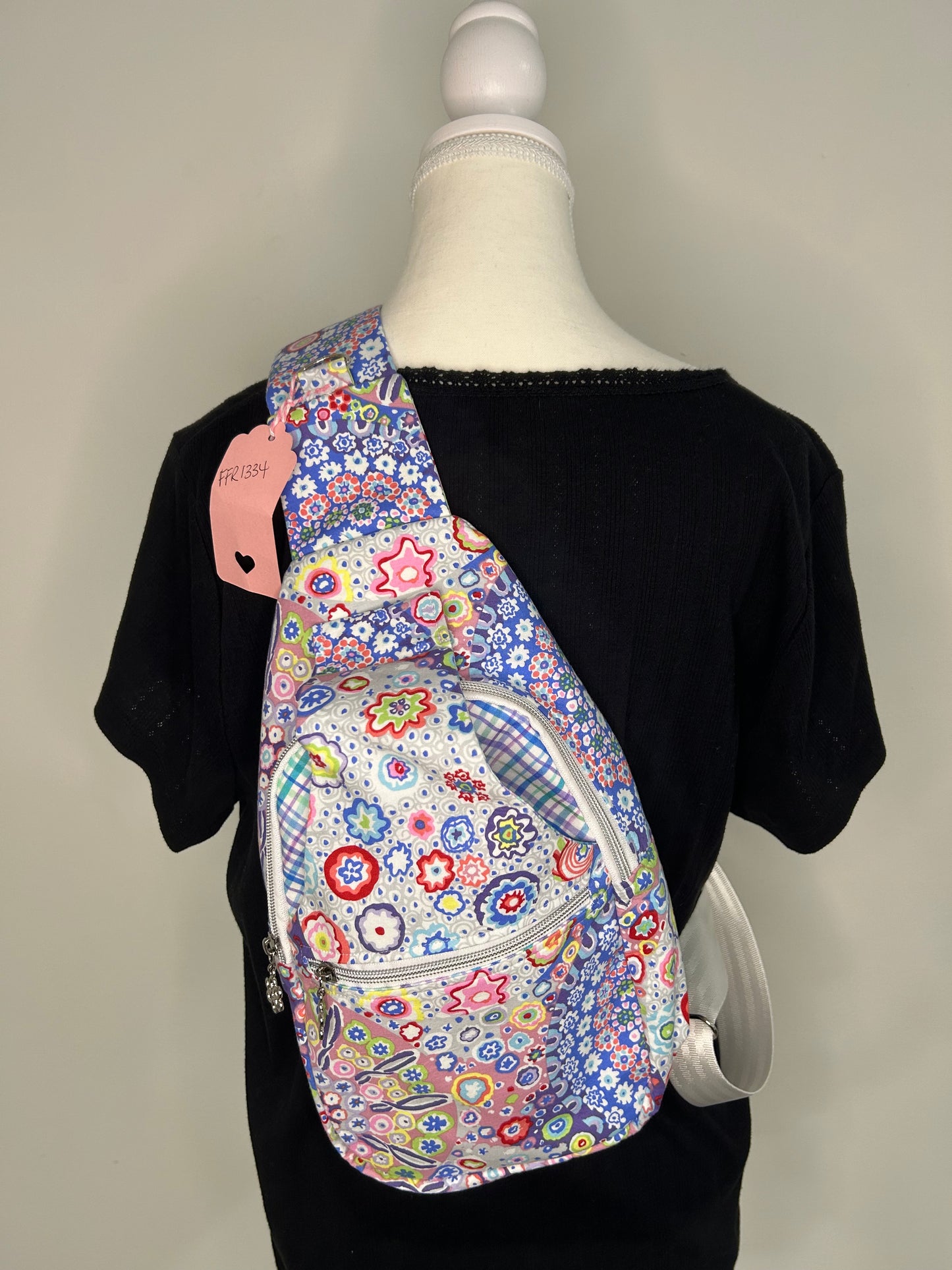 Funky Flowers Retro Sling Bag
