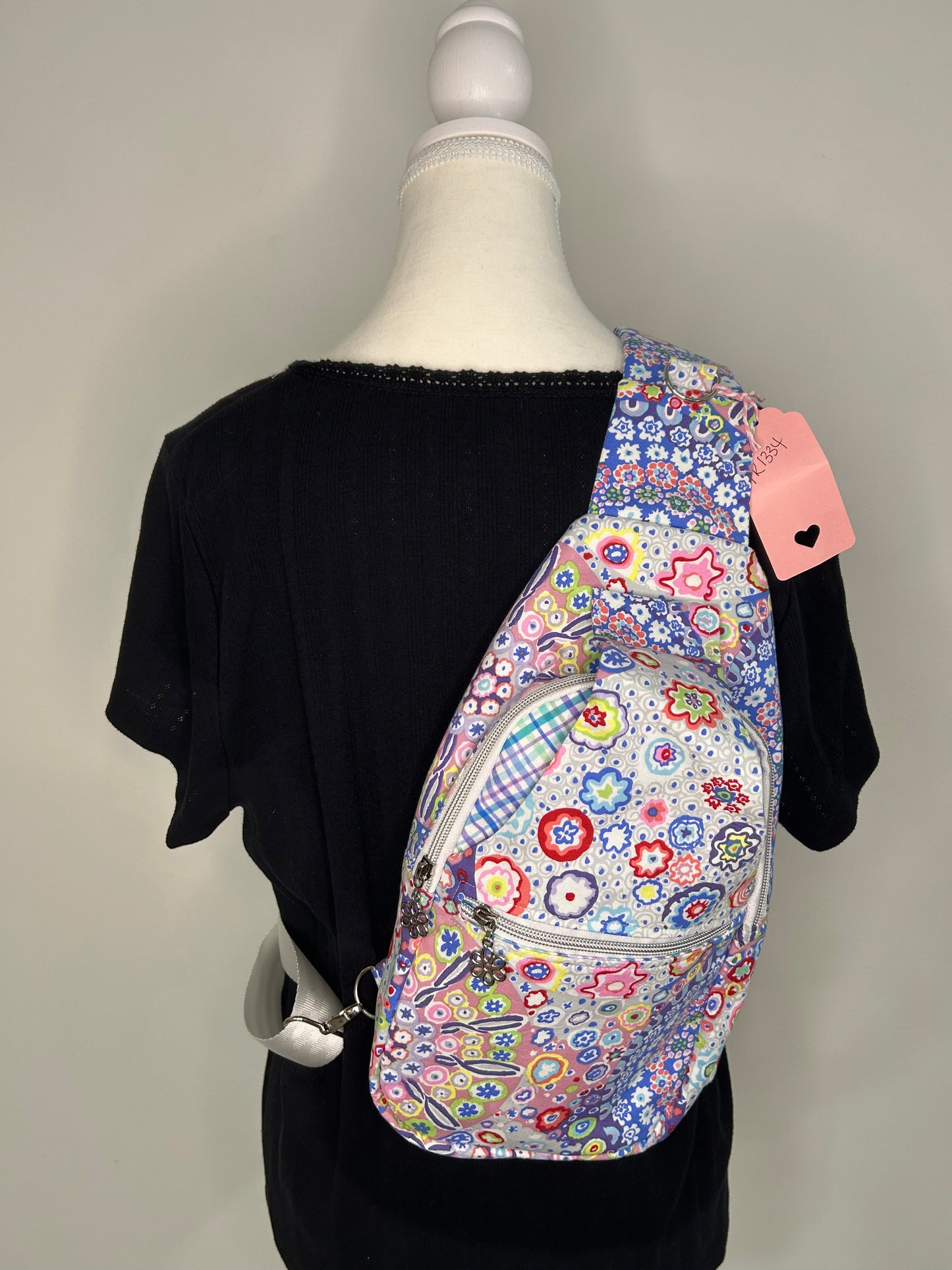 Funky Flowers Retro Sling Bag