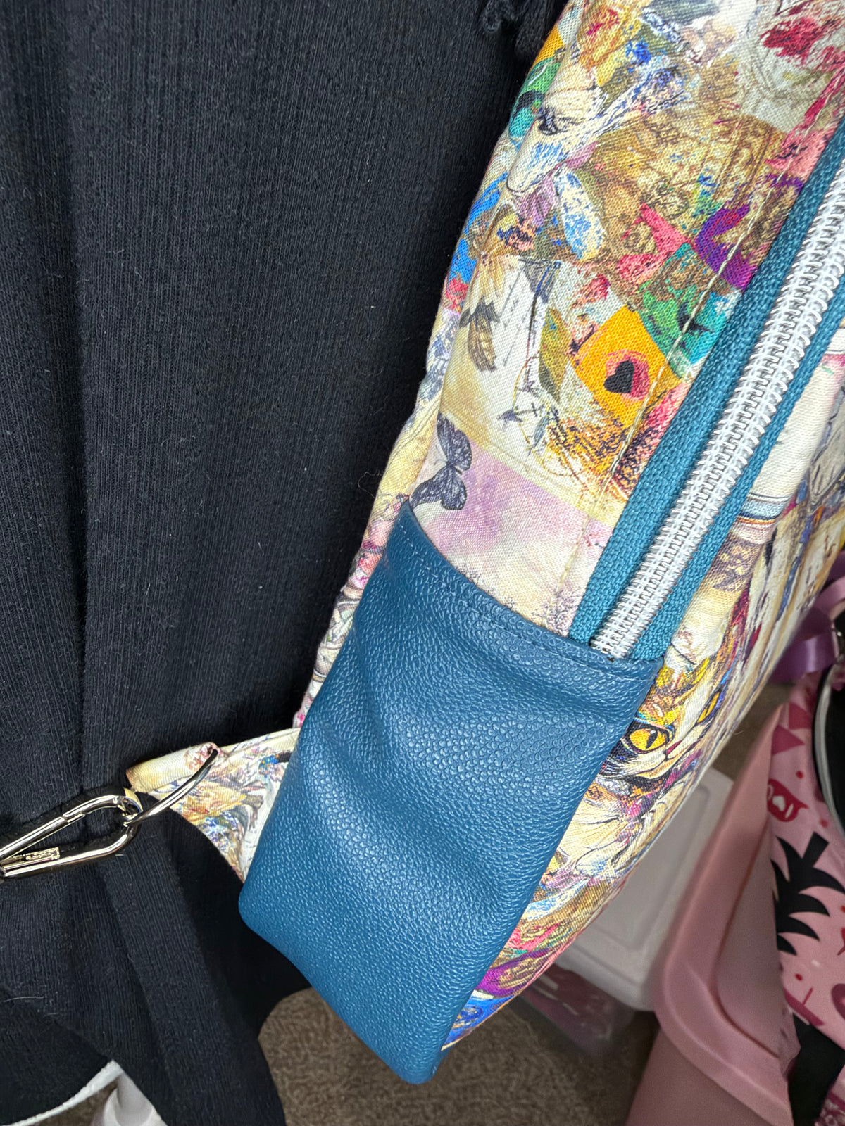 Down the Rabbit Hole Alice in Wonderland Trio Sling Bag