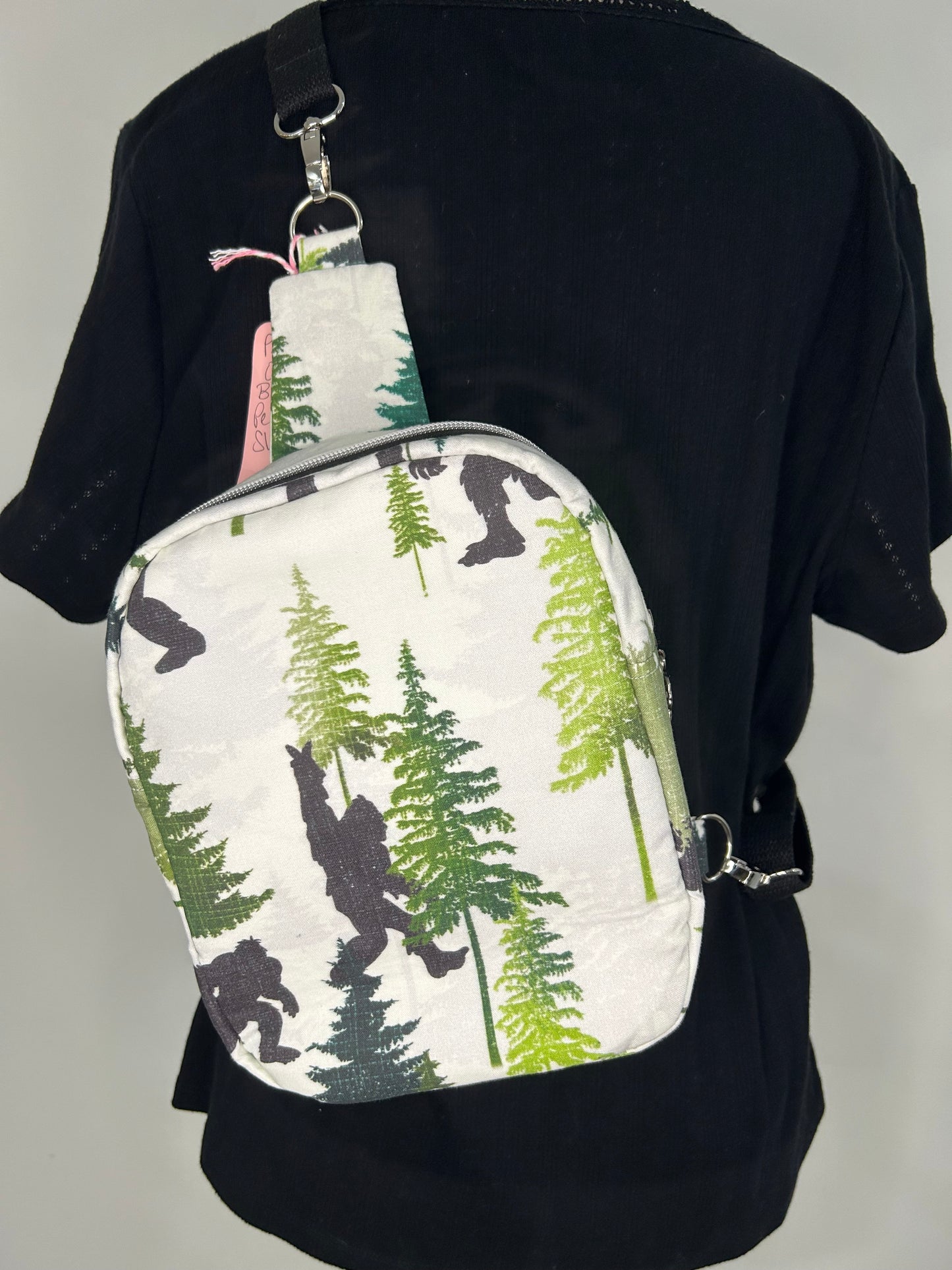 4 in 1 Peace Out Bigfoot Convertible Pebble Bag