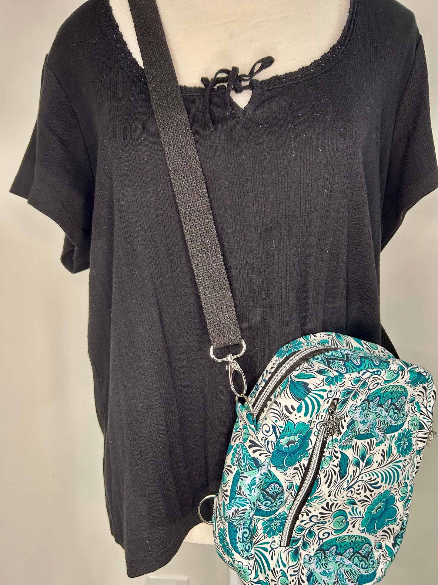Turtle-y Awesome Convertible Pebble Bag