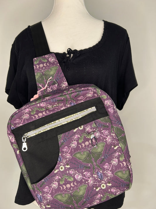 Lunar Moth Reporter Sling Bag