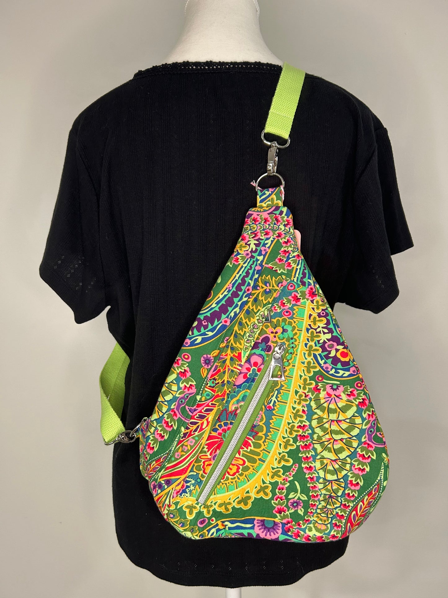 Funky Floral Finn Sling Bag