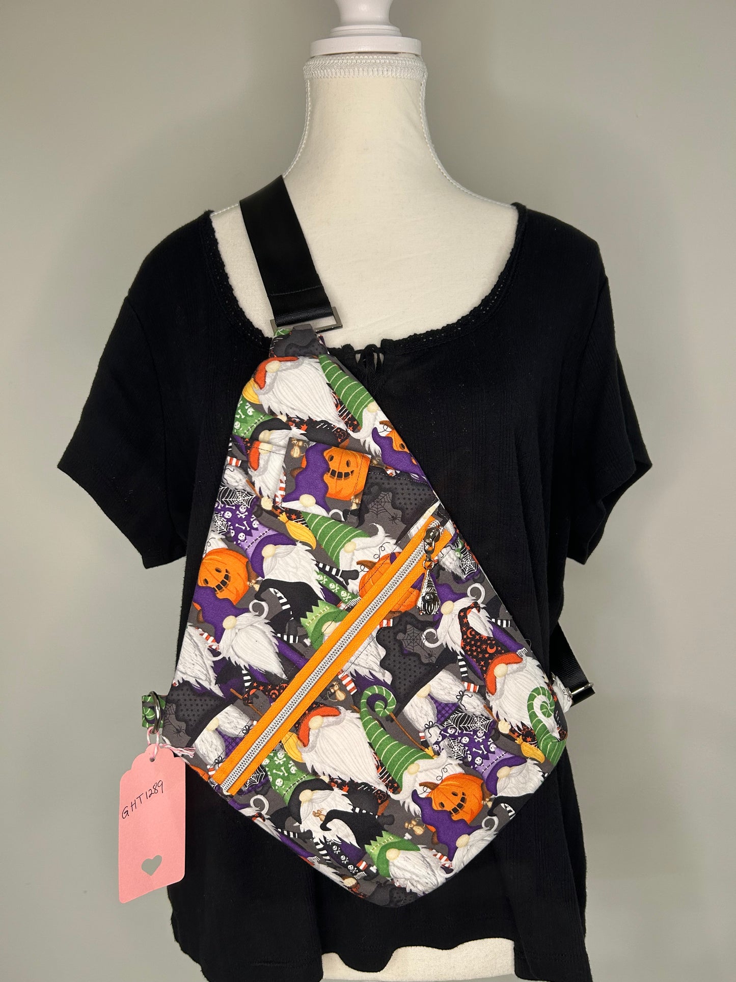 Halloween Gnome Convertible Traveler Bag