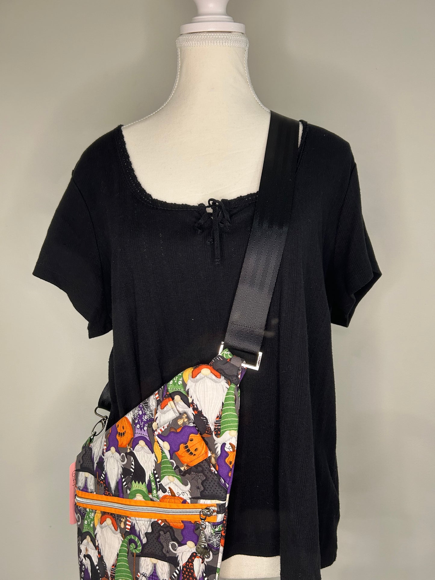 Halloween Gnome Convertible Traveler Bag