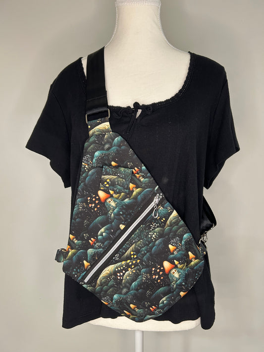 Mushroom Village Convertible Traveler Bag