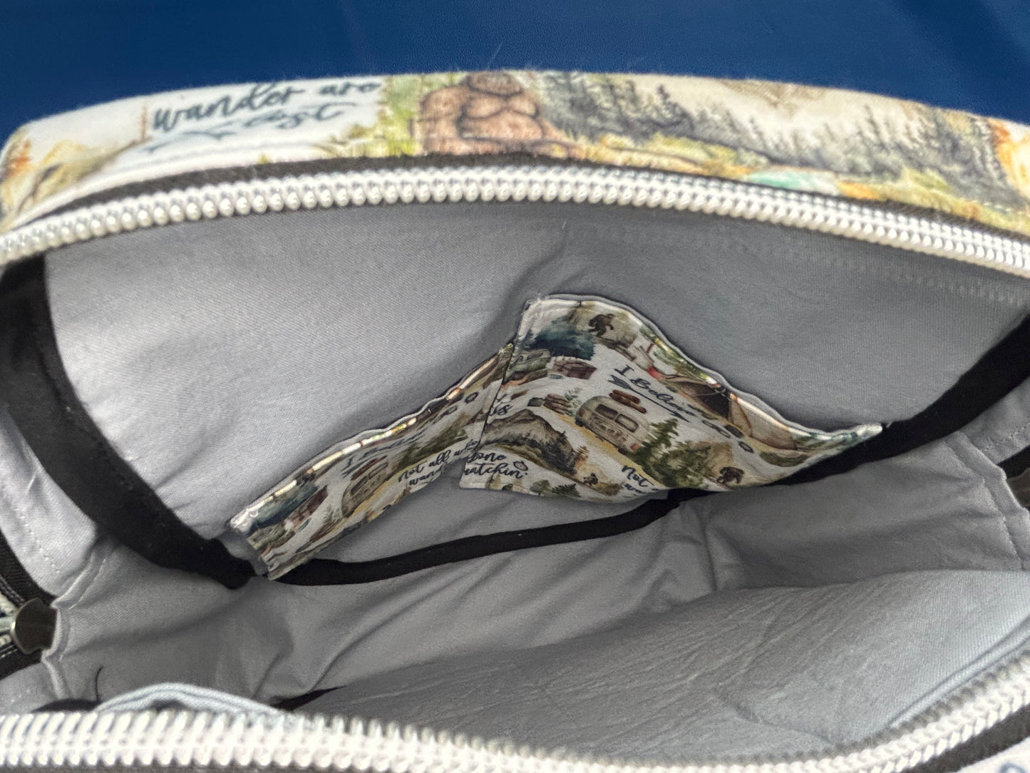 I Believe In Bigfoot Reporter Sling Bag
