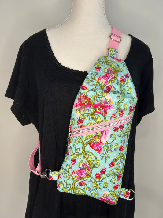 Go Nuts Squirrel Mini Traveler Sling Bag