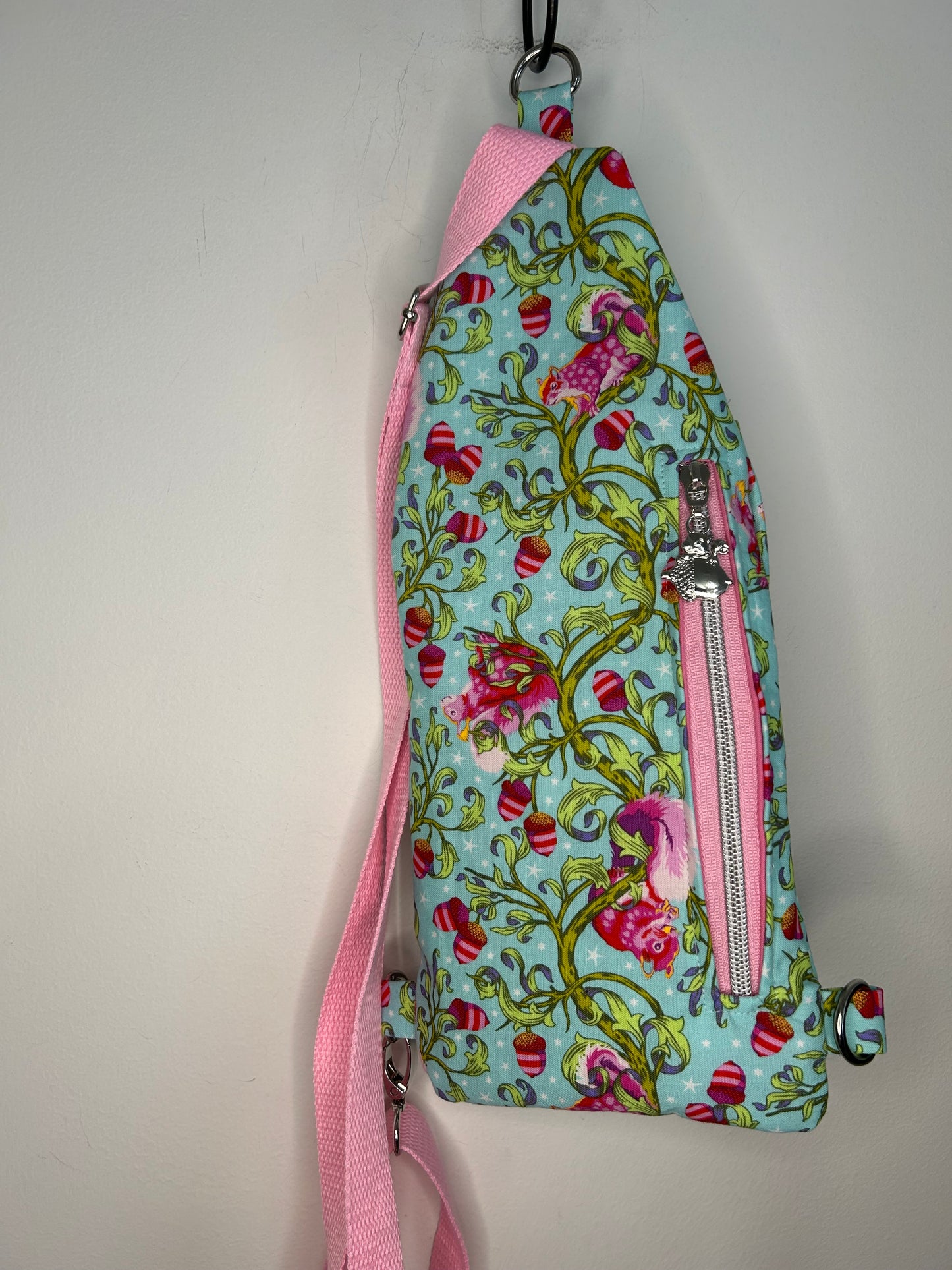 Go Nuts Squirrel Mini Traveler Sling Bag