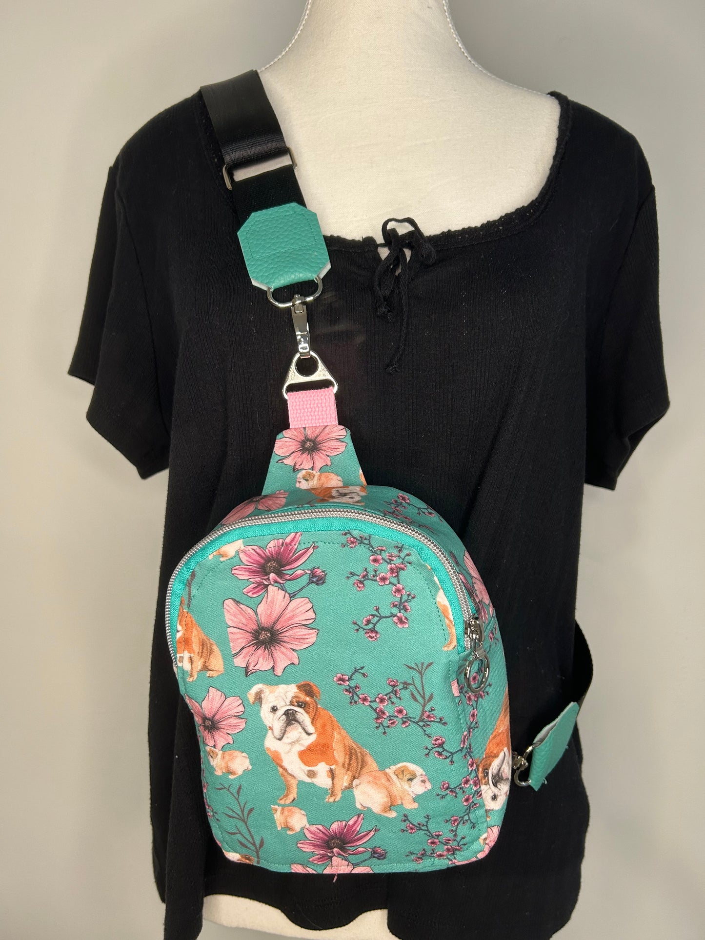 English Bulldog Mav Pack Sling Bag