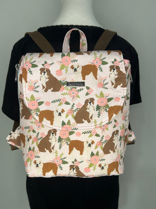English Bulldog Ninebark Backpack