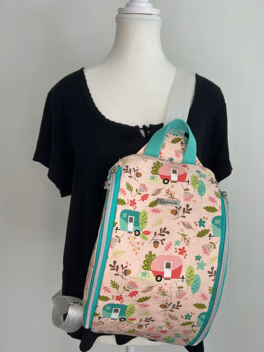 Floral Camping Lind Sling Backpack