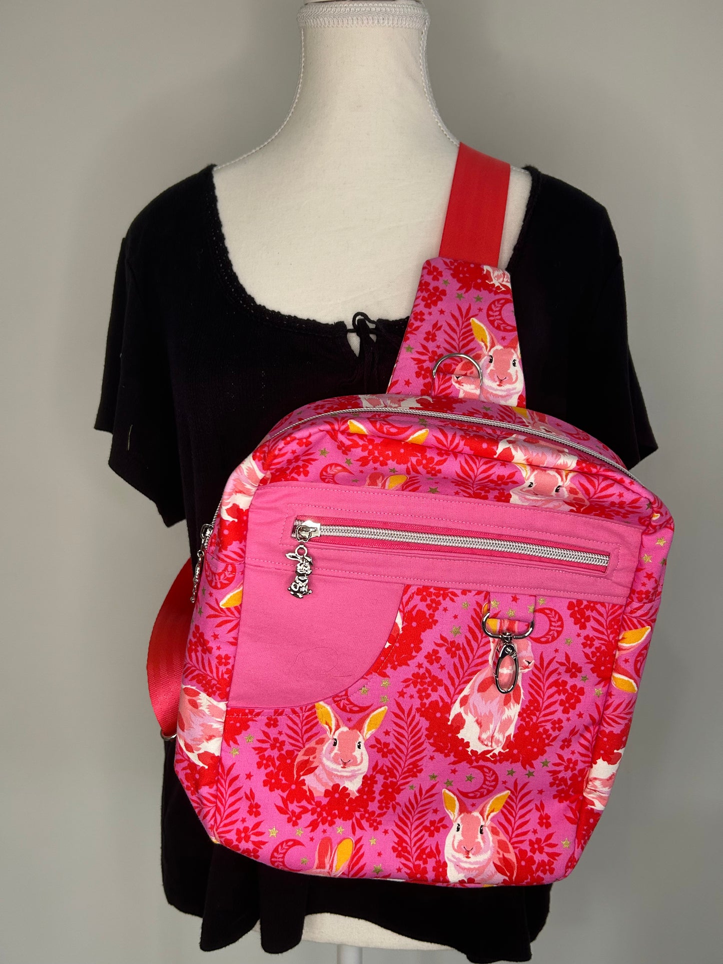 Hip Hop Hooray Reporter Backpack Sling Bag