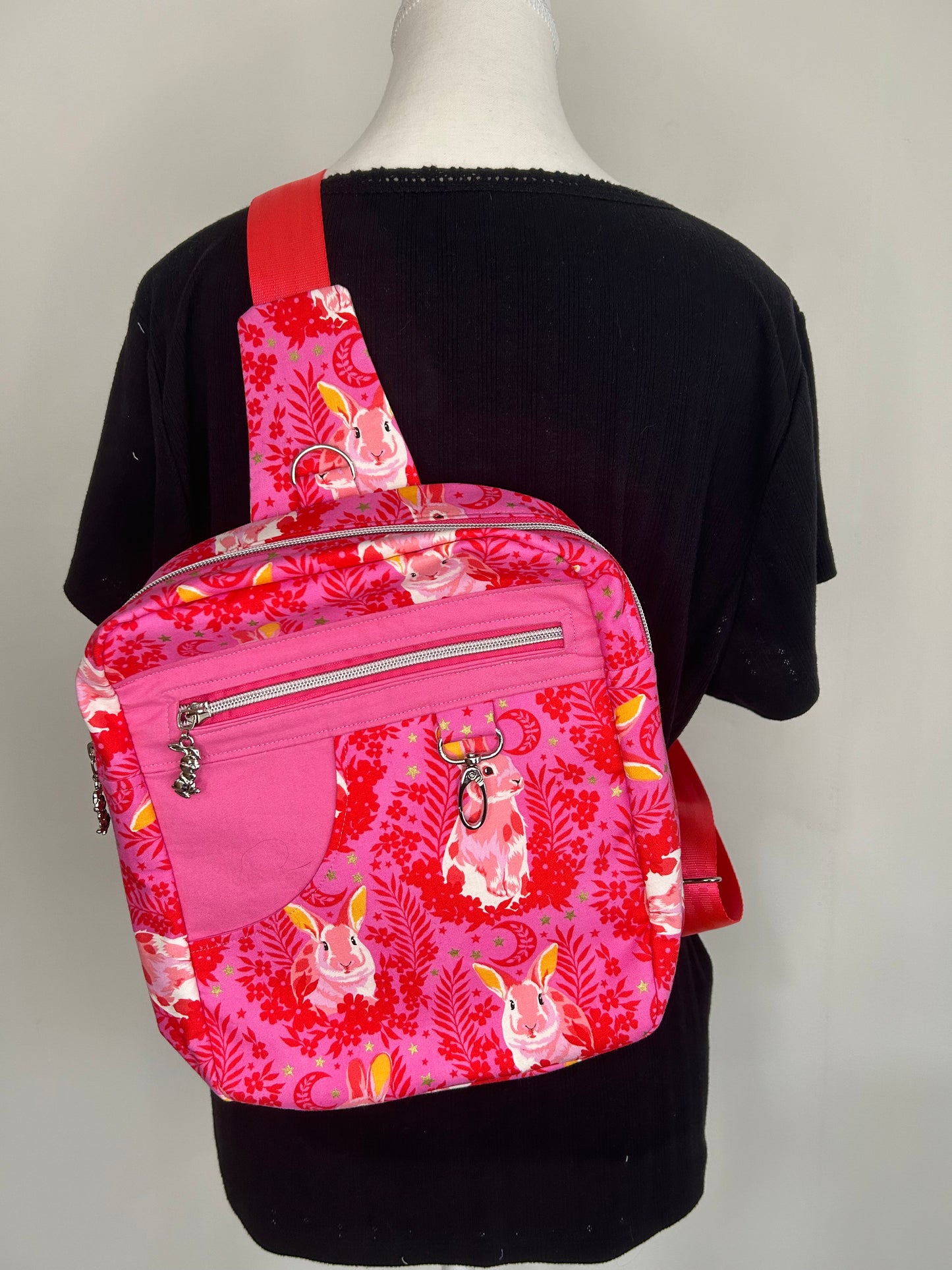 Hip Hop Hooray Reporter Backpack Sling Bag