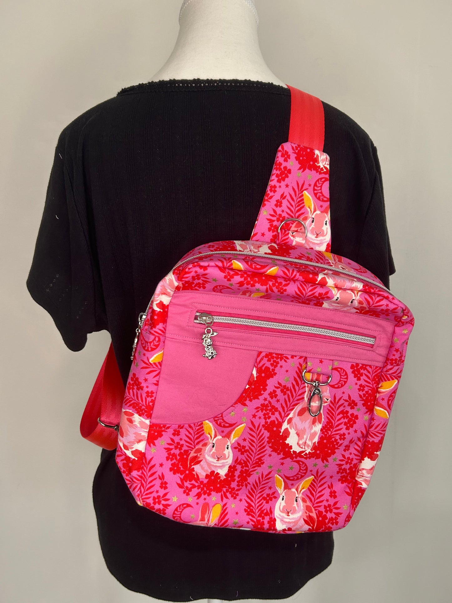 Hip Hop Hooray Reporter Backpack Sling Bag