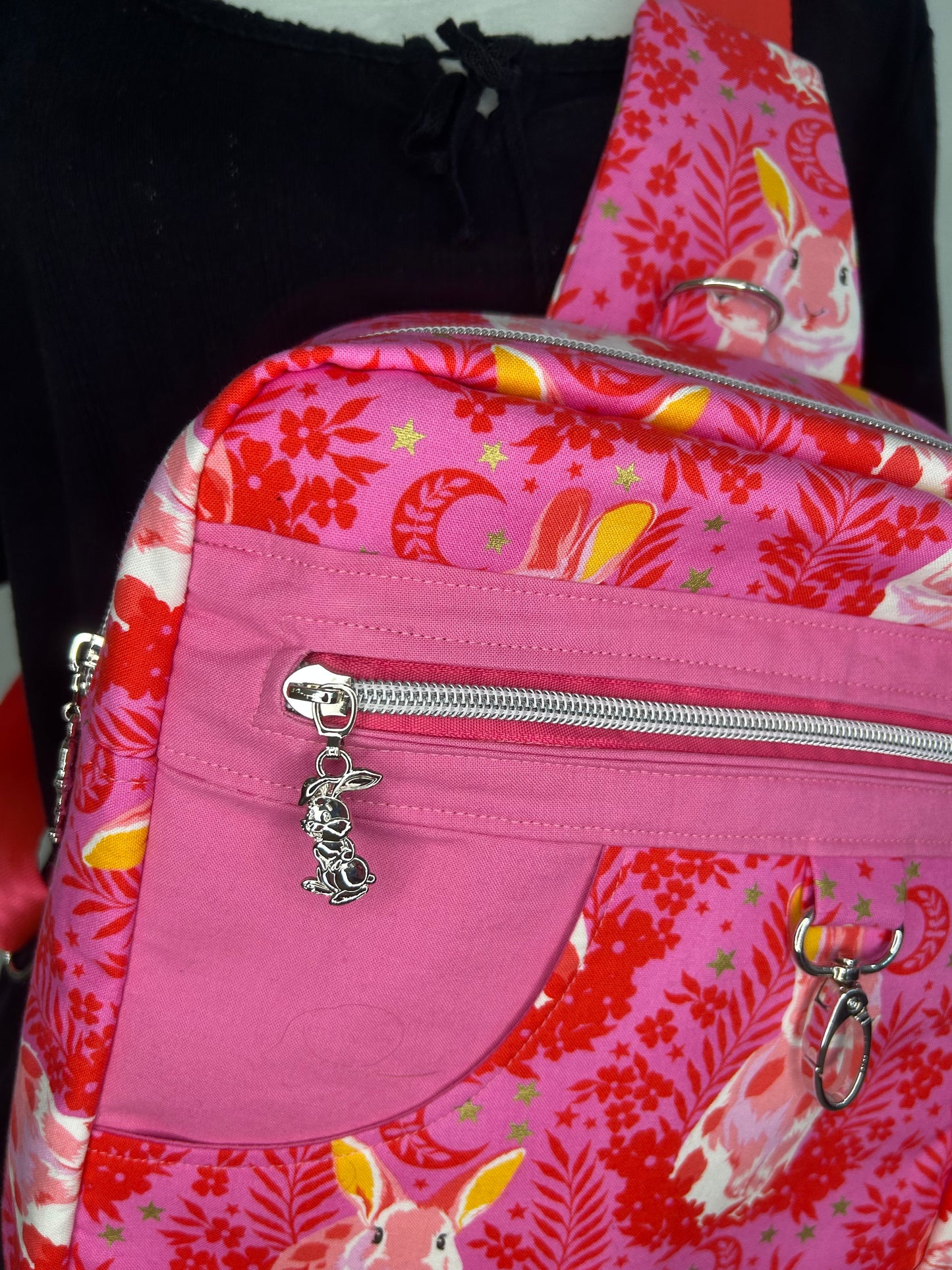 Hip Hop Hooray Reporter Backpack Sling Bag
